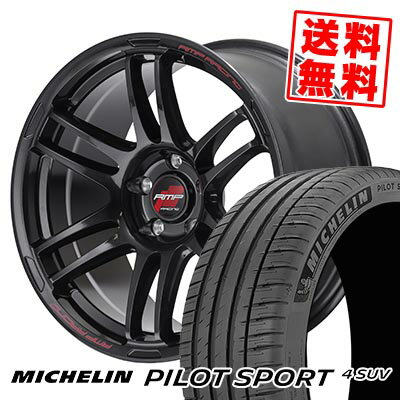 235/60R18 107W XL MICHELIN ミシュラン Pilot SPORT4 SUV RMP RACING R26 RMPレーシング R26 サマータイヤホイール4本セット 【取付対象】
