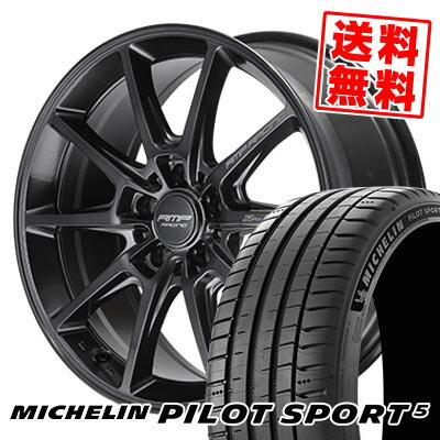 245/45R18 100Y XL MICHELIN ミシュラン Pilot SPORT5 RMP RACING R25 Plus RMPレーシング R25プラス サマータイヤホイール4本セット 【取付対象】