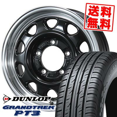 205/70R15 96H DUNLOP ダンロップ GRANDTREK PT3 LANDFOOT SWZ ランドフット SWZ サマータイヤホイール4本セット 【取付対象】