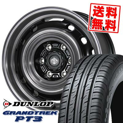 205/70R15 96H DUNLOP ダンロップ GRANDTREK PT3 LANDFOOT XFG ランドフット XFG サマータイヤホイール4本セット 【取付対象】