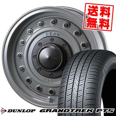 175/80R15 90S DUNLOP ダンロップ GRANDTREK PT5 DEAN COLORADO ディーン コロラド サマータイヤホイール4本セット 【取付対象】