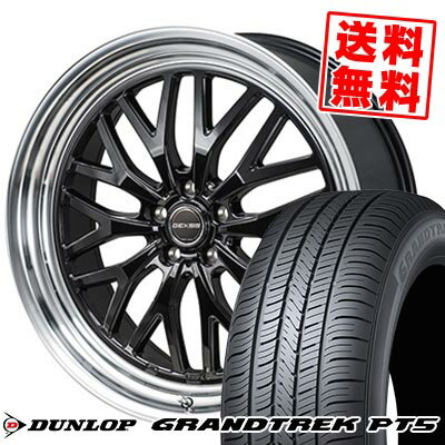235/60R18 107V ダンロップ GRANDTREK PT5 GEXSIS GM210 サマータイヤホイール4本セット 【取付対象】