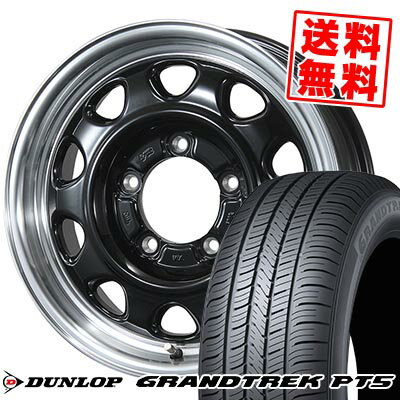 175/80R15 90S DUNLOP ダンロップ GRANDTREK PT5 LANDFOOT SWZ ランドフット SWZ サマータイヤホイール4本セット 【取付対象】