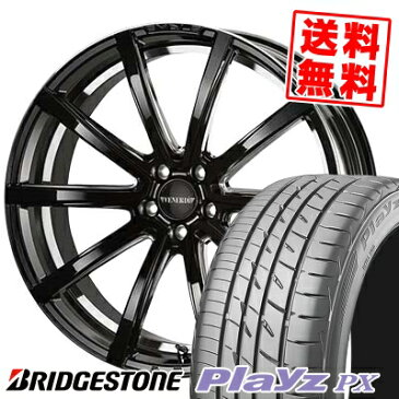 215/45R18 BRIDGESTONE ブリヂストン Playz PX プレイズ PX VENERDi MADELENA LATINA ヴェネルディ マデリーナ ラティーナ サマータイヤホイール4本セット