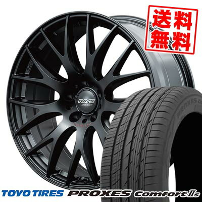 235/60R18 103V トーヨータイヤ PROXES Comfort2s HOMURA 2x9PLUS SPORT EDITION サマータイヤホイール4本セット 【取付対象】