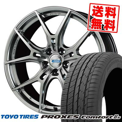 215/45R18 93W XL トーヨータイヤ PROXES Comfort2s gramLIGHTS 57FXZ LIMITED EDITION サマータイヤホイール4本セット 【取付対象】