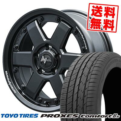 215/45R17 91W XL トーヨー タイヤ PROXES Comfort2s NITROPOWER M6 CARBINE サマータイヤホイール4本セット 【取付対象】