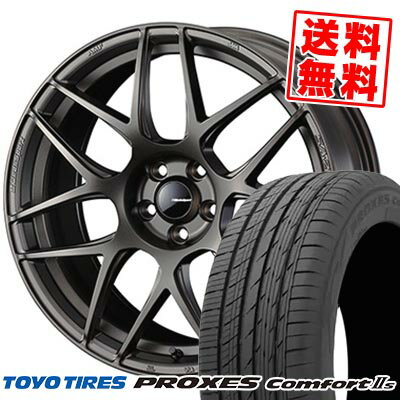 235/60R18 103V TOYO TIRES トーヨー タイヤ PROXES Comforts WedsSport SA-27R ウェッズスポーツ SA-27R サマータイヤホイール4本セット 【取付対象】