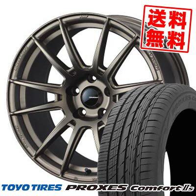 225/45R17 94W XL トーヨータイヤ PROXES Comfort2s WedsSport SA-62R サマータイヤホイール4本セット 【取付対象】