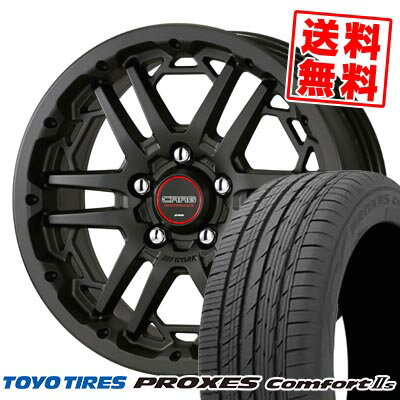 205/55R16 91V トーヨータイヤ PROXES Comfort2s WORK CRAG T-GRABIC3 サマータイヤホイール4本セット 【取付対象】