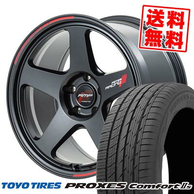 235/60R18 103V トーヨータイヤ PROXES Comfort2s RMP RACING TR50 サマータイヤホイール4本セット 【取付対象】