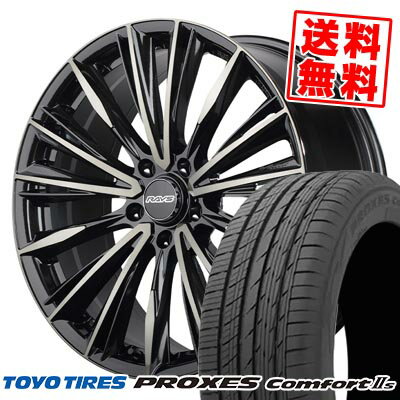 215/45R18 93W XL トーヨータイヤ PROXES Comfort2s RAYS VERSUS CRAFTCOLLECTION VOUGE LIMITED サマータイヤホイール4本セット 【取付対象】