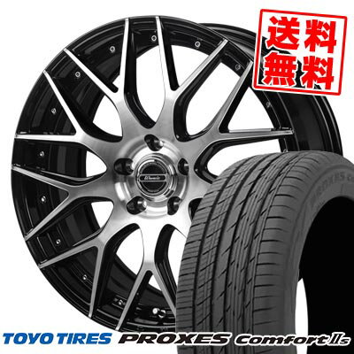 215/45R17 91W XL トーヨータイヤ PROXES Comfort2s Warwic MX-09 サマータイヤホイール4本セット 【取付対象】
