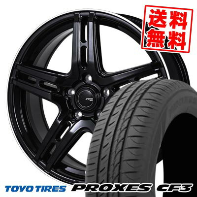 215/45R18 93W XL トーヨータイヤ PROXES CF3 JP STYLE R52 サマータイヤホイール4本セット 【取付対象】