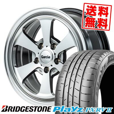 205/60R16 92H ブリヂストン Playz PX-RV2 Garcia Dallas6 サマータイヤホイール4本セット 【取付対象】