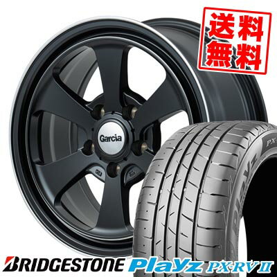 215/65R16 98H ブリヂストン Playz PX-RV2 Garcia Dallas6 サマータイヤホイール4本セット 【取付対象】