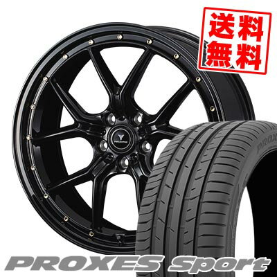 225/40R18 92Y XL トーヨー タイヤ PROXES sport NOVARIS ASSETE S1 サマータイヤホイール4本セット 【取付対象】