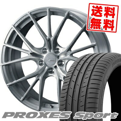 225/40R18 92Y XL トーヨー タイヤ PROXES sport WEDS F ZERO FZ-1 サマータイヤホイール4本セット 【取付対象】