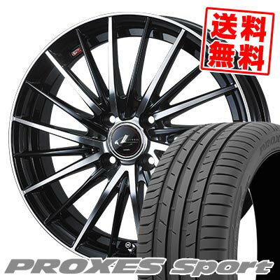 205/45R17 88Y XL トーヨータイヤ PROXES sport LEONIS FR サマータイヤホイール4本セット 【取付対象】