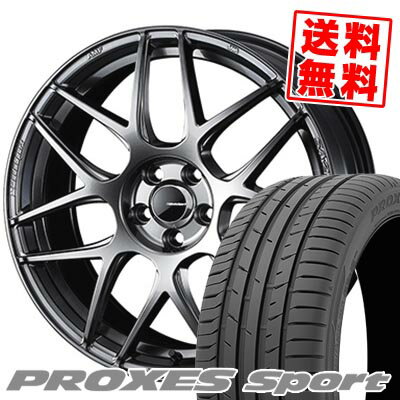 225/45R17 94Y XL TOYO TIRES トーヨー タイヤ PROXES sport WedsSport SA-27R ウェッズスポーツ SA-27R サマータイヤホイール4本セット 【取付対象】