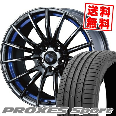 225/55R17 101Y XL トーヨー タイヤ PROXES sport WedsSport SA-35R サマータイヤホイール4本セット 【取付対象】