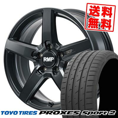 225/40R18 92Y XL トーヨータイヤ PROXES Sport2 RMP-050F CUTGRAPHITE サマータイヤホイール4本セット 【取付対象】