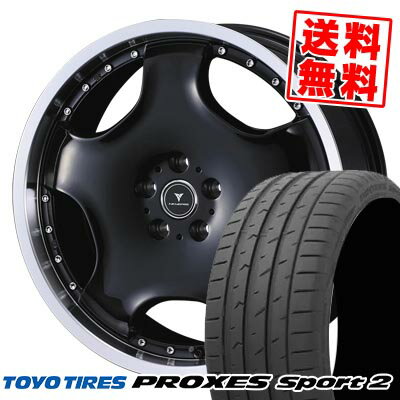 225/40R19 93Y XL トーヨータイヤ PROXES Sport2 NOVARIS ASSETE D1 サマータイヤホイール4本セット 【取付対象】