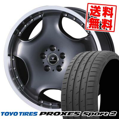 225/40R18 92Y XL トーヨータイヤ PROXES Sport2 NOVARIS ASSETE D1 サマータイヤホイール4本セット 【取付対象】