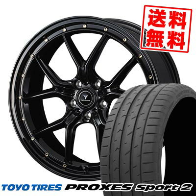 225/45R19 96Y XL トーヨー タイヤ PROXES Sport2 NOVARIS ASSETE S1 サマータイヤホイール4本セット 【取付対象】