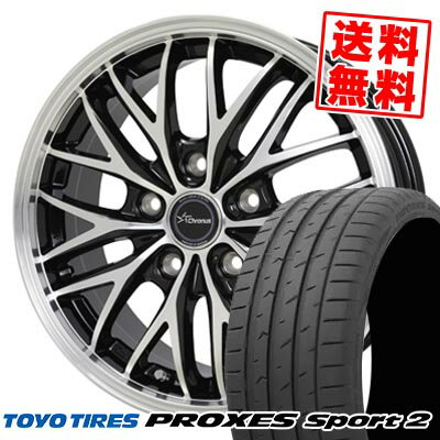 225/35R19 88Y XL トーヨータイヤ PROXES Sport2 Chronus CH-113 サマータイヤホイール4本セット 【取付対象】