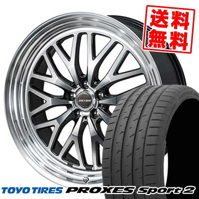 225/35R19 88Y XL トーヨータイヤ PROXES Sport2 GEXSIS GM210 サマータイヤホイール4本セット 【取付対象】