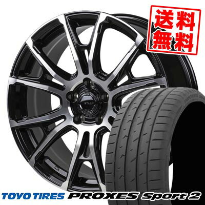 225/35R19 88Y XL トーヨータイヤ PROXES Sport2 HI-BLOCK STADT サマータイヤホイール4本セット 【取付対象】