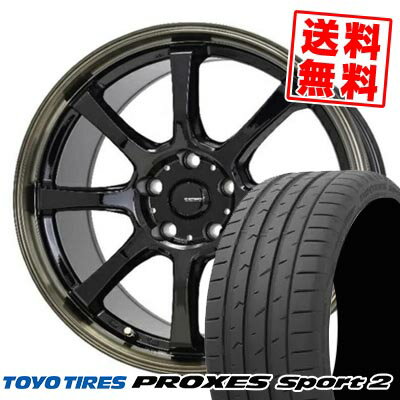 215/40R18 89Y XL トーヨータイヤ PROXES Sport2 G・SPEED P-08 サマータイヤホイール4本セット 【取付対象】