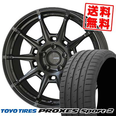 【エントリーで全商品P10倍】235/40R18 95Y XL TOYO TIRES トーヨー タイヤ PROXES Sport2 GALERNA REFINO ガレルナ レフィーノ サマータイヤホイール4本セット 【取付対象】
