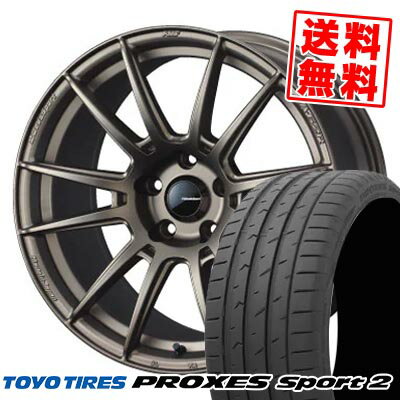 215/40R18 89Y XL トーヨータイヤ PROXES Sport2 WedsSport SA-62R サマータイヤホイール4本セット 【取付対象】