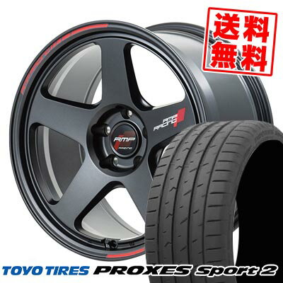 225/40R18 92Y XL トーヨータイヤ PROXES Sport2 RMP RACING TR50 サマータイヤホイール4本セット 【取付対象】