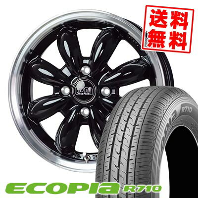 145/80R12 80/78N BRIDGESTONE ֥¥ȥ ECOPIA R710 LaLa Palm CUP2 ѡ ...
