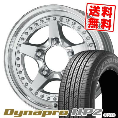 215/70R16 100H ハンコック Dynapro HP2 RA33 WORK CRAG GALVATRE2 サマータイヤホイール4本セット 【取付対象】