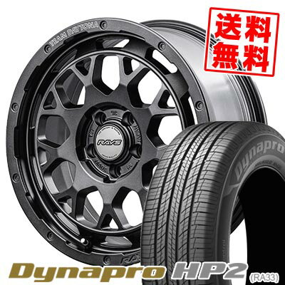 215/70R16 100H ハンコック Dynapro HP2 RA33 TEAM DAYTONA M9+ SPEC M サマータイヤホイール4本セット 【取付対象】