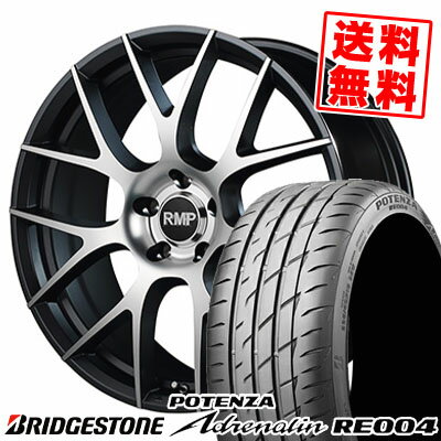 235/35R19 91W BRIDGESTONE ブリヂストン POTENZA Adrenalin RE004 ポテンザ アドレリン RE004 RMP 027F RMP 027F サマータイヤホイール4本セット