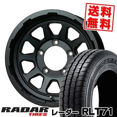 195/80R15 107/105Q RADAR レーダー Radar RLT71 MAD CROSS RANGER マッドクロス レンジャー サマータイヤホイール4本セット ジムニー用