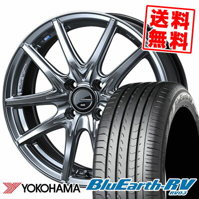 185/60R15 84H ヨコハマ BLUE EARTH RV03 LEONIS NAVIA 01 NEXT サマータイヤホイール4本セット 【取付対象】
