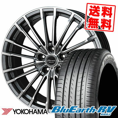 245/40R20 99W YOKOHAMA ヨコハマ BLUE EARTH RV03 ブルーアース RV03 Warwic Adesser ワーウィック アデッサー サマータイヤホイール4本セット