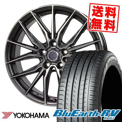 215/50R17 95V YOKOHAMA ヨコハマ BLUE EARTH RV03 Precious AST M4 プレシャス アストM4 サマータイヤホイール4本セット 【取付対象】