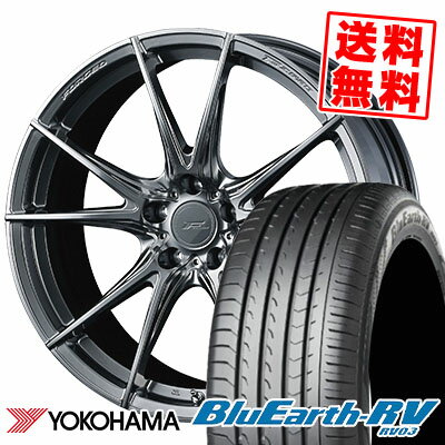 245/40R20 99W YOKOHAMA ヨコハマ BLUE EARTH RV03 ブルーアース RV03 WEDS F ZERO FZ-2 ウェッズ エフゼロ FZ-2 サマータイヤホイール4本セット