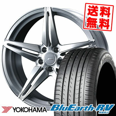 215/45R18 93W YOKOHAMA ヨコハマ BLUE EARTH RV03 ブルーアース RV03 WEDS F ZERO FZ-3 ウェッズ エフゼロ FZ-3 サマータイヤホイール4本セット