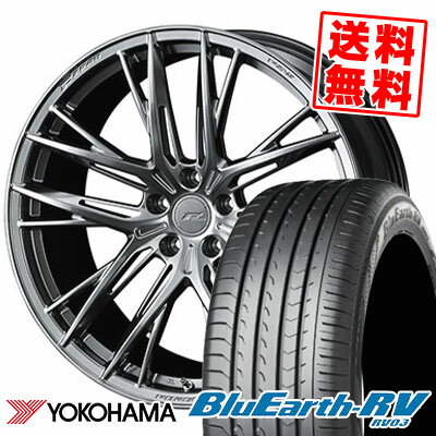 245/40R20 99W YOKOHAMA ヨコハマ BLUE EARTH RV03 ブルーアース RV03 F ZERO FZ-5 エフゼロ FZ-5 サマータイヤホイール4本セット