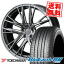 225/40R19 93W YOKOHAMA ヨコハマ BLUE EARTH RV03 ブルーアース RV03 F ZERO FZ-5 エフゼロ FZ-5 サマータイヤホイール4本セット