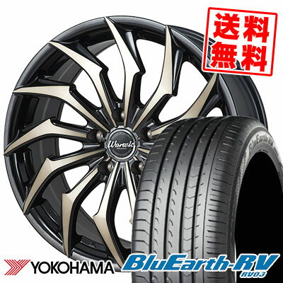 245/40R20 99W YOKOHAMA ヨコハマ BLUE EARTH RV03 ブルーアース RV03 Warwic Harvel ワーウィック ハーベル サマータイヤホイール4本セット