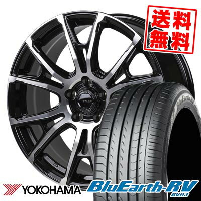 245/45R19 102W ヨコハマ BLUE EARTH RV03 HI-BLOCK STADT サマータイヤホイール4本セット 【取付対象】